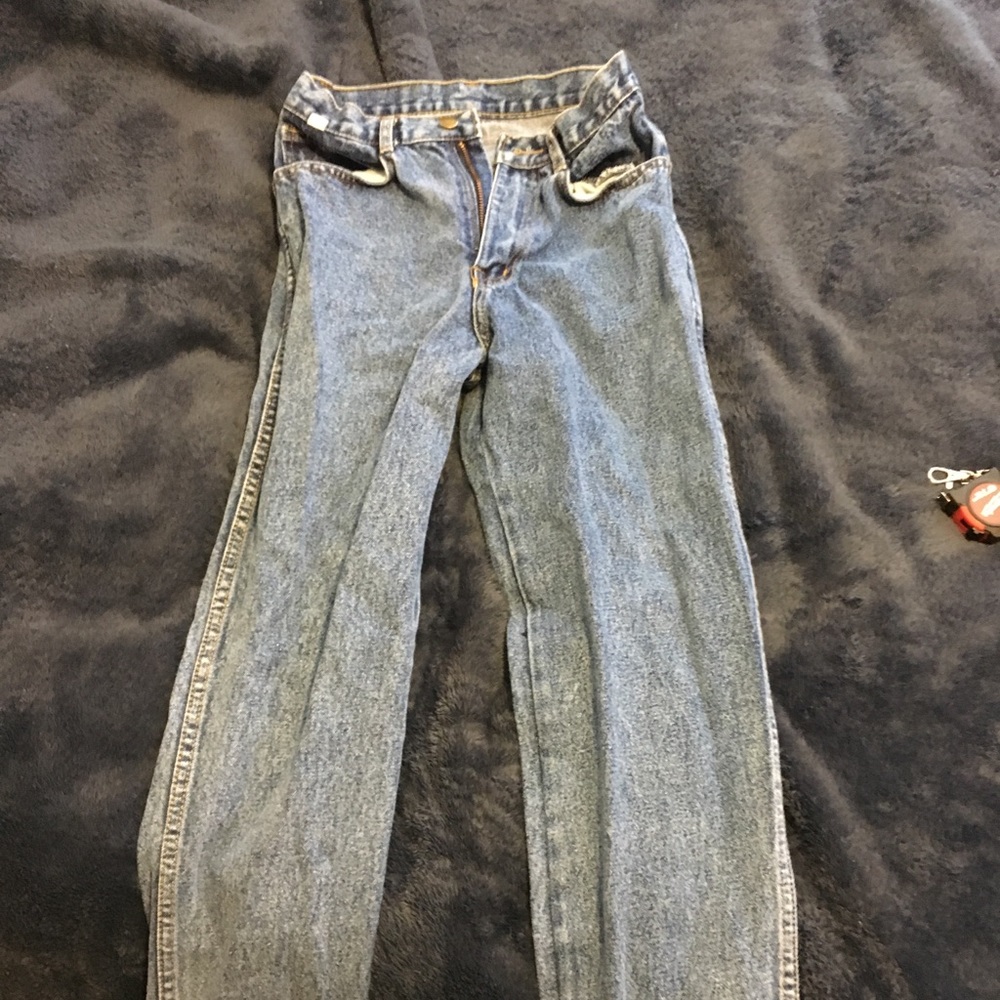 High wasted “mom jeans”